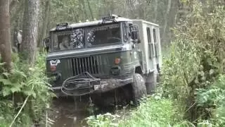 ШИШИГА В СВОЕЙ СТИХИИ .БОЛОТО И ГРЯЗЬ покатушки на газ 66 дизель. GAZ 66 off road truck diesel