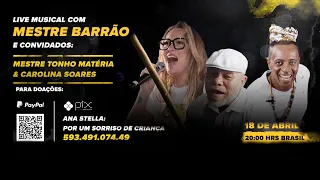 LIVE MUSICAL BENEFICENTE COM MESTRE BARRÃO E CONVIDADOS