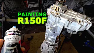 R150f Gearbox Painting 💪 Supercharged Hilux build - Pt2