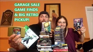 GARAGE SALE GAME FINDS & BIG RETRO PICKUP! | Scottsquatch