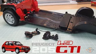 Build the Peugeot 205 1.9 GTI - Parts 29,30,31 and 32 - Rear Chassis and Axle Trailing Arms