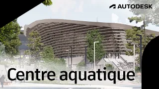 Centre Aquatique et son Franchissement à Saint-Denis, un projet iconique développé en BIM