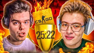 ПОТНАЯ КАТКА ПРОТИВ СТРИМСНАЙПЕРА | ШАРФ играет в CS:GO с долгими допами (ft. Murzofix)