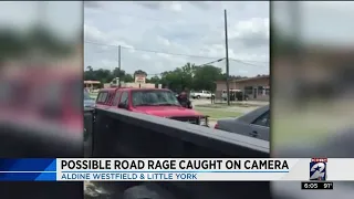 Possible road rage caught on camera