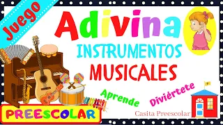 Instrumentos Musicales JUEGO PARA NIÑOS #Aprendeencasa