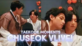 taekook chuseok weverse live 2022 || taekook moments