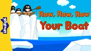 Row, Row, Row Your Boat 2 | Nursery Rhymes | Classic | Little Fox | Animated Songs for Kids