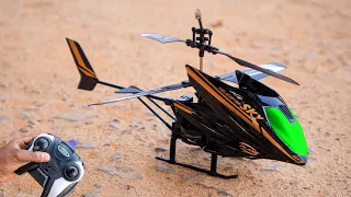 New 2 Channels Infrared control Helicopter flight Disassembly and Review