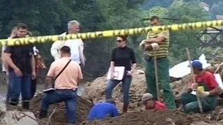 Наводнение в Боснии помогло обнаружить захоронение времён гражданской войны (новости)
