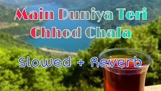 Main Duniya Teri Chod Chala | Slowed And Reverb | Bewafa Sanam | Sonu Nigam | Vikas Dhakad Official