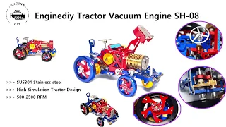Full Metal Flame Licker Tractor Vacuum Engine