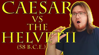 History Student Reacts to Caesar vs the Helvetii | Historia Civilis Reactions