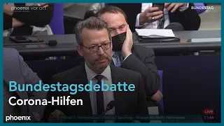 Bundestagsdebatte zur Verlängerung der Corona-Hilfen am 16.12.21