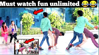 Running into Poles 😂 While Staring at Girls 🥰 || Epic Reactions || Ayanpranktv || Prank in India