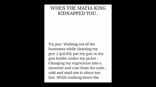 When the Mafia king kidnapped a girl without knowing.........