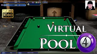 Virtual Pool 4 (2022) - Gameplay (PC HD) [1080p60FPS]
