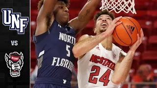 North Florida vs. NC State Basketball Highlights (2020-21)