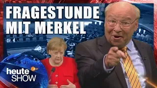 Hat der Bundestag die Kanzlerin gegrillt? (Gernot Hassknecht) | heute-show vom 08.06.2018