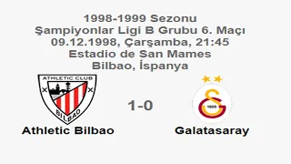Athletic Bilbao 1-0 Galatasaray [HD] 09.12.1998 - 1998-1999 UEFA Champions League Group B Matchday 6