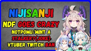 Nijisanji NDF is crazy, mint becomes stalker, vtuber banned