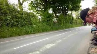 Isle Of Man TT 2013 Race Clips - Up Close, Right on the Roadside!!!!