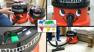 Numatic NBV240 Cordless Vacuum Cleaner Unboxing & Demonstration