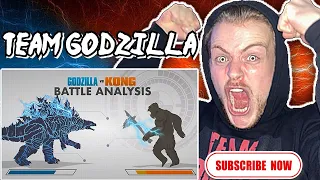 Godzilla vs  Kong 2021  Battle Face Off   In Depth Combat Analysis   REACTION