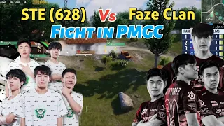 Faze Clan Vs STE (628) Fight in PMGC | Pubg Mobile