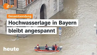 heute 19:00 Uhr vom 04.06.24 Hochwasser Bayern, Parlamentswahl Indien, Zuchtanlage Marokko (english)