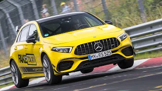 Flying Fake Taxi | 525HP Mercedes-AMG A45S Nürburgring Onboard