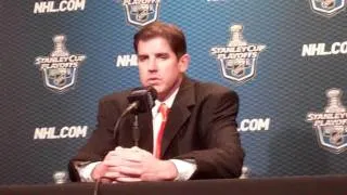April 30 2011 Peter Laviolette Philadelphia Flyers NHL Boston Bruins.flv
