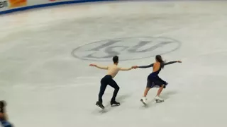 PRESENTATION AND WARM-UP FINAL GROUP DANCE - PAPADAKIS/CIZERON, HUBBELL/DONOHUE, WAVER/POJE