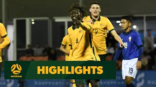 Subway Joeys 10-0 Cambodia | Highlights | AFC U17 Asian Cup Qualifiers