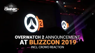 Overwatch 2 announcement with crowd reactions