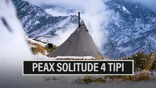 EP. 806: PEAX SOLITUDE 4 TIPI | FULL REVIEW | BEST TIPI SHELTER IN MY OPINION | 4K