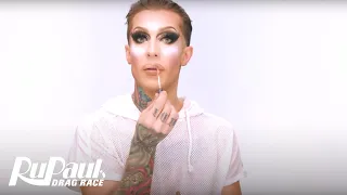 Kameron Michaels' 'Rose Gold Glitter Effect' Makeup Tutorial 💄 | RuPaul's Drag Race Season 10