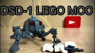 Lego Star Wars DSD-1dwarf spider droid Moc | Лего карликовый дроид паук