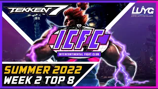 ICFC NA Summer 2022 Week 2 Top 8【Tekken 7】