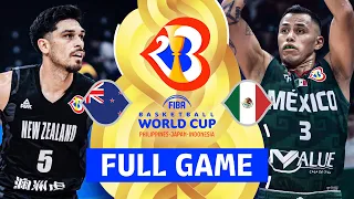 New Zealand v Mexico | Full Basketball Game | FIBA Basketball World Cup 2023
