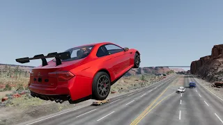 High Speed Jumps and Crashes #7 -BeamNG Drive