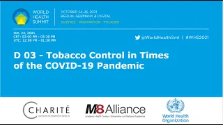 D 03 - Tobacco Control in Times of the COVID-19 Pandemic