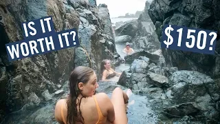 Canada's MOST EXPENSIVE Natural Hot Springs - Tofino, BC