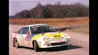Rally Retro Onboard;  Guy Colsoul. Opel Manta 400. - Holland Hellendoorn Rally 1986