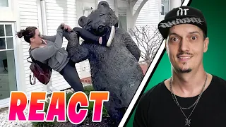 US vs UK | Funniest Fails Compilation - React