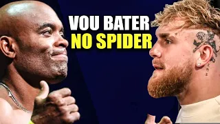 ANDERSON SILVA e JAKE PAUL NA PRÓXIMA LUTA DE BOXE DO SPIDER