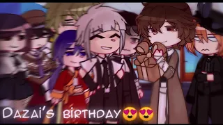 Dazai's birthday😍😍