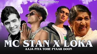 Aaja Piya Ft MC Stan X Loka (Music Video) | Rajesh Khanna | Lata Mangeshkar | Prod.ChetanGosavi