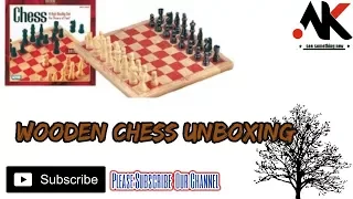 Funskool WOODEN chess unboxing(ak)