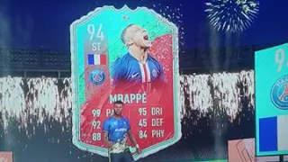 Fifa 2o OMG NO WAY!! 94 rated mbappe in a free sbc pack!!!