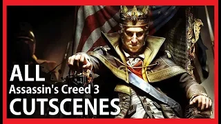 Assassin's Creed III: The Tyranny of King Washington - All Cutscenes (Game Movie HD)